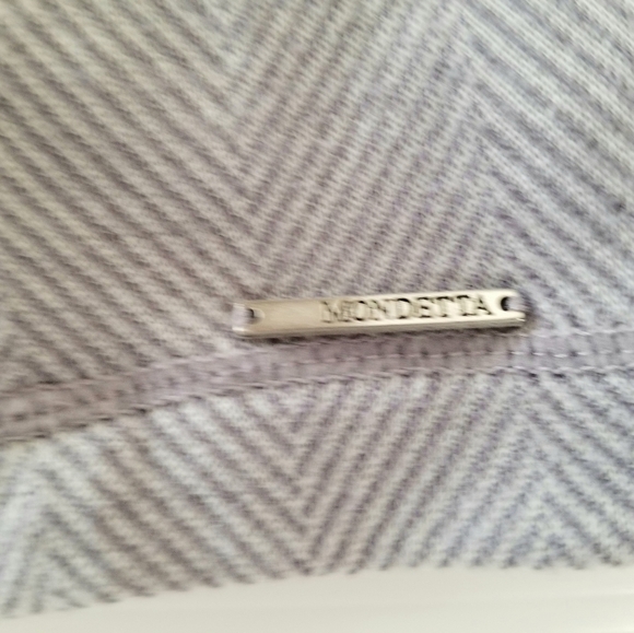 Mondetta Gray Top-Down Turtleneck Cardigan Jacket, size Large - Picture 9 of 11